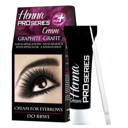 Verona Henna Cream For Eyebrows Graphite Color