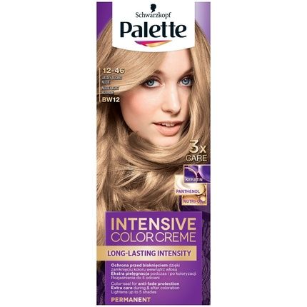 Palette Intensive Color Creme Hair Colorant Bw12 Nude Light Blonde
