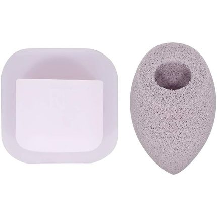 Real Techniques Exfoliating Miracle Cleansing Sponge And Sponge Holder Duo - Image 3