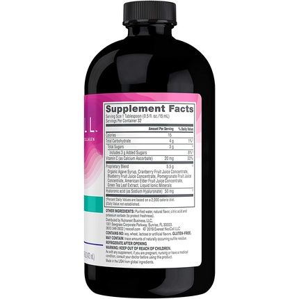 Neocell Hyaluronic Acid Blueberry Liquid 473Ml - Image 3