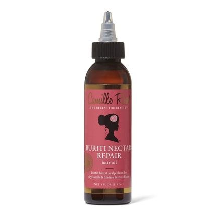 Camille Rose Buriti Nectar Repair Hair Oil For Dry Brittle Textured Hair 4 Fl Oz