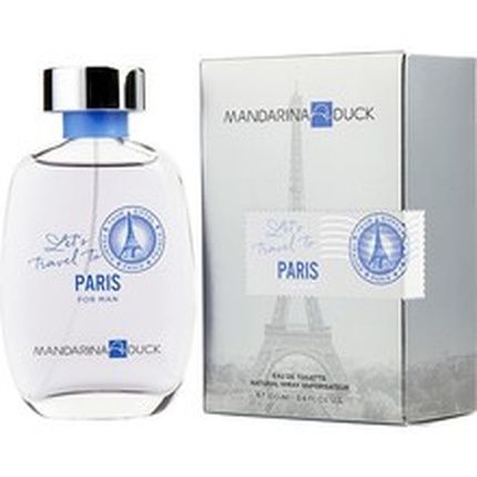 Mandarina Duck Let'S Travel To Paris 100Ml Edt Men'S Perfume