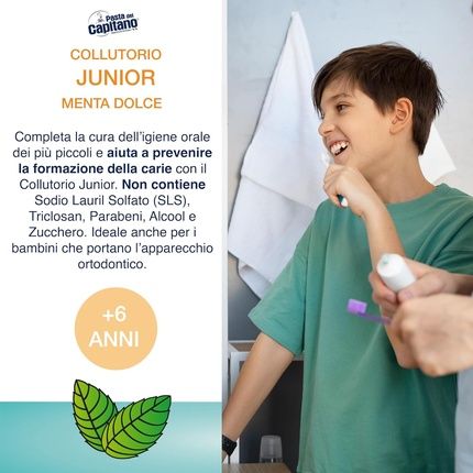 Guam Pasta Del Capitano Junior Mouthwash