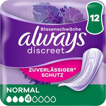 Always Discreet Incontinence Pads For Women