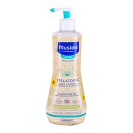Mustela Bb Stelatopia Shower Oil 500 Ml For Extremely Dry And Atopic Skin