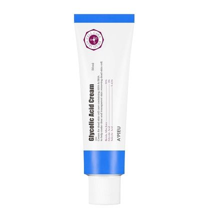Apieu Glycolic Acid Cream 50Ml - Exfoliating Effect