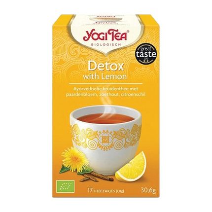Yogi Tea Detox Lemon Organic Herbal Tea