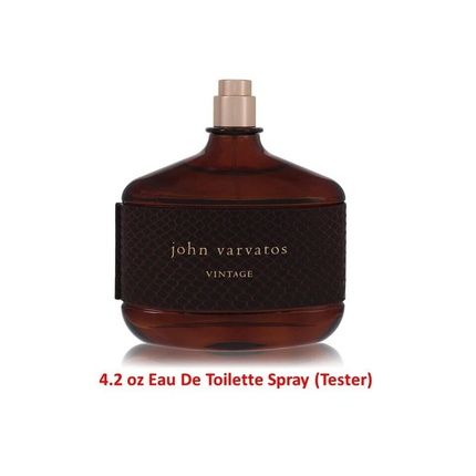 John Varvatos Vintage Eau De Toilette Spray 4.2Oz - Tester - New