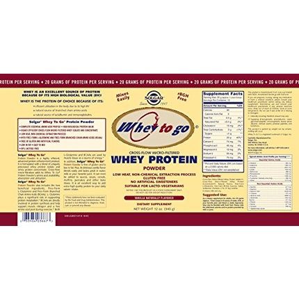 Vanilla Whey Protein 340G To Go