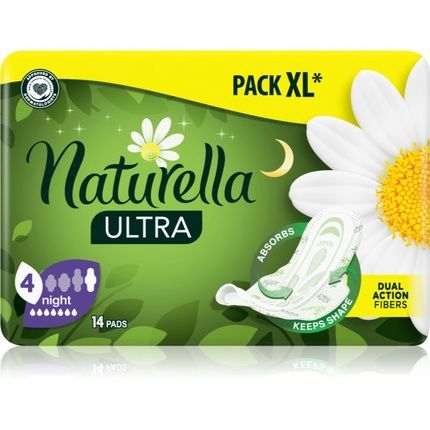 Naturella Ultra Night Sanitary Pads - 14 Pads