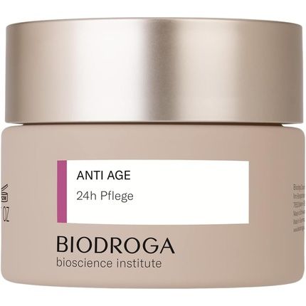 Biodroga Anti Aging 24H Face Cream 50Ml Firming Anti Wrinkle Face Care Day Night Cream Vegan Bioscience Institute