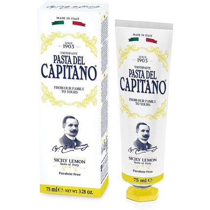 Pasta Del Capitano Sicilian Lemon Toothpaste 75Ml