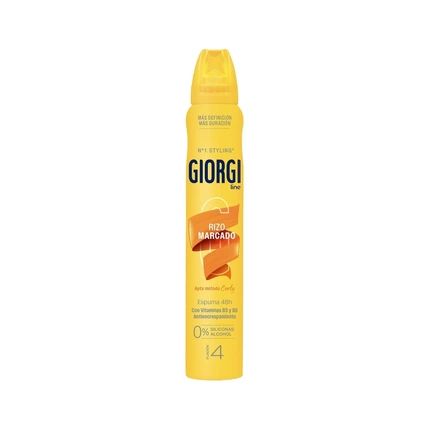 Giorgi Line Curly Method Fixing Foam For Defined Curls Unisex 250Ml