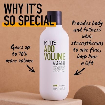 Kms Add Volume Shampoo 300Ml Unscented