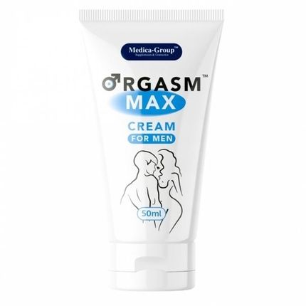 Medica Group Orgasm Max Cream For Men - 50Ml Intimate Cream For Strong And Long-Lasting Erections