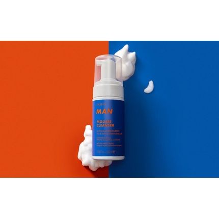 Pupa Man Mousse Cleanser 100Ml Face And Beard Cleansing Foam 98% Natural Ingredients - Image 3