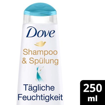 Dove Nutritive Solutions 2In1 Shampoo And Conditioner For Normal To Dry Hair Daily Moisture 250Ml