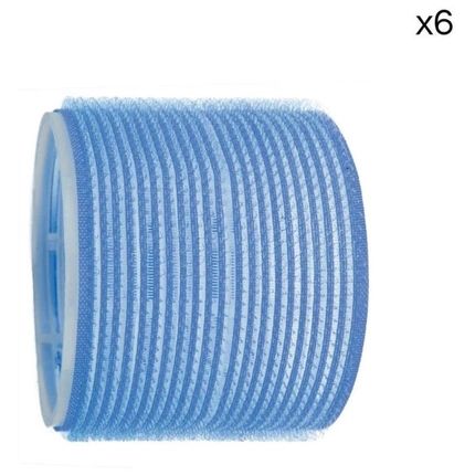 Shophair Velcro Rollers Red Or Blue 70Mm X6