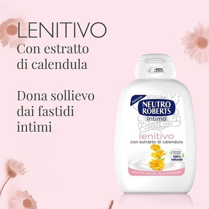 Neutro Roberts Soothing Underwear Hygiene Cleaner With Calendula 100% Natural Ideal For Itching And Burning For Women And Children - Clinically Tested - 200Ml Bottles - Image 3