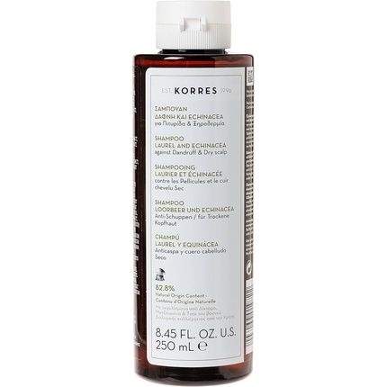 Korres Laurel And Echincea Shampoo For Dry Scalps And Dandruff 250Ml