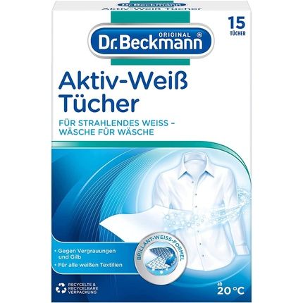 Dr Beckmann Active White Towels | Brilliant White With Every Wash | Versus