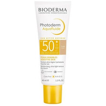 Bioderma Photoderm Aquafluide Spf 50 Tinted Sunscreen 40 Ml Golden