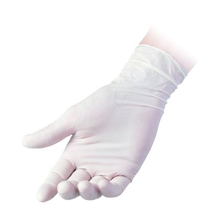 Reflexx R40 Powdered Latex Gloves Size L Bianco 100 Pieces