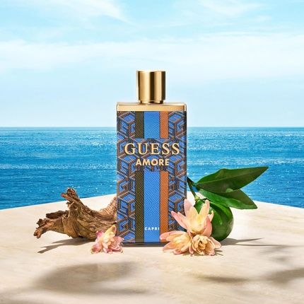 Guess Amore Capri Eau De Toilette For Women And Men Genderless Unisex Perfume Spray 3.4 Fl. Oz.