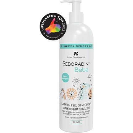 Seboradin Bebe 2-In-1 Shampoo & Washing Gel For Babies And Children