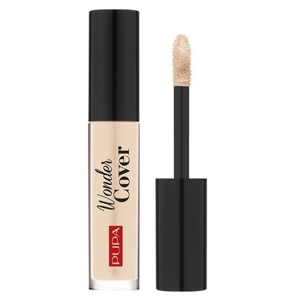 Pupa Wonder Cover Total Coverage Concealer - 002 Light Beige, 4.2Ml