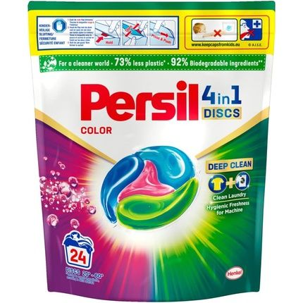 Persil Laundry Detergent Discs Color 24 Pieces