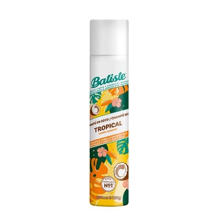 Batiste Tropical Dry Shampoo 200Ml With Coconut Exotic Fragrance