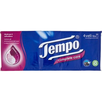 Tempo Fazzoletti Tascabili Complete Care, 10 Pacchetti Da 9 Fazzoletti - 280 G 9 - Image 3