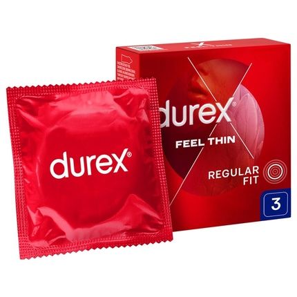 Durex Feel Thin Classic Condoms Variant 3 Pcs