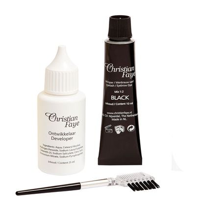 Christian Faye Black Eyebrow/Eyelash Dye