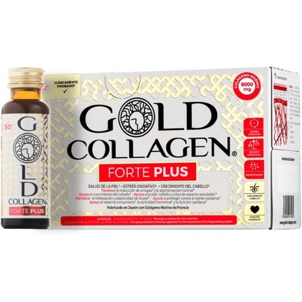 Gold Collagen New Forte Plus Supplement With 8G Of Hydrolyzed Marine Collagen