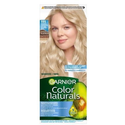 Garnier Color Naturals Hair Dye 111 Super Light Ash Blonde