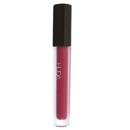 Huda Beauty Liquid Matte Ultra-Comfort Transfer-Proof Lipstick Trophy Wife Rose Wood