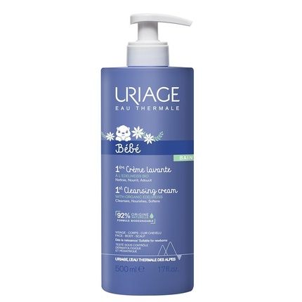 Uriage Bebe 1St Cleansing Cream Face, Body & Scalp - 500Ml