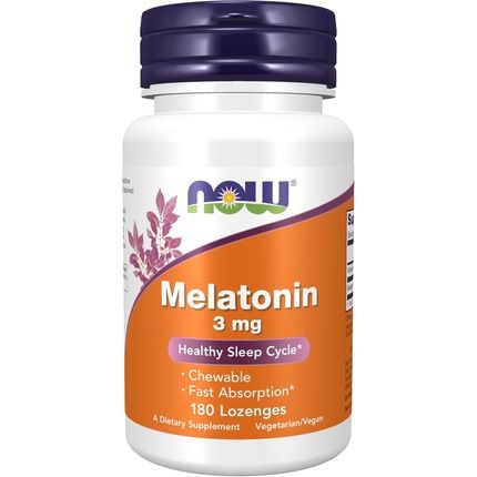 Now Foods Melatonin 3Mg Free Radical Scavenger For Healthy Sleep