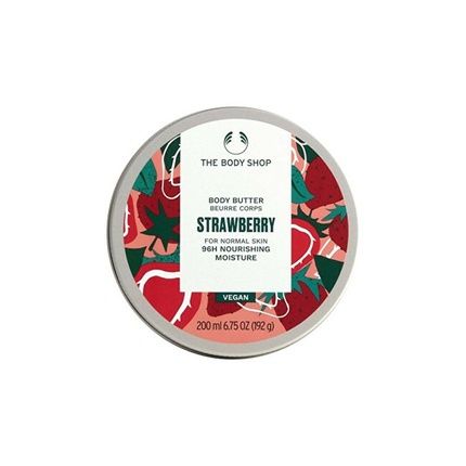 The Body Shop Strawberry Body Butter Moisturizing Body Butter With The Scent Of Strawberries For Normal Skin