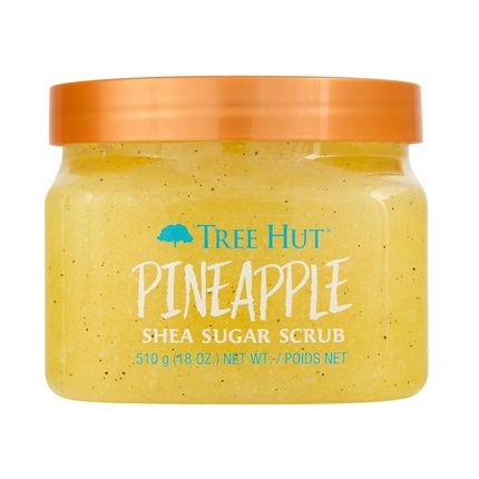 Tree Hut Pineapple Shea Sugar Exfoliating And Hydrating Body Scrub 18Oz