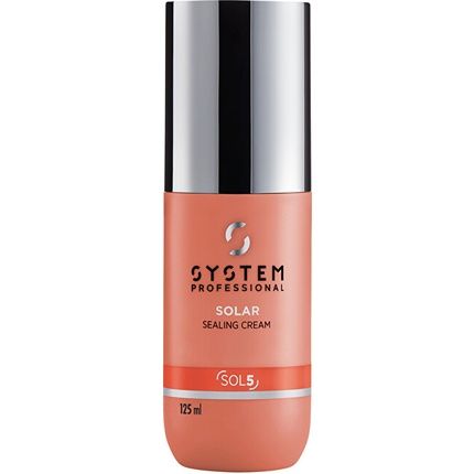 System Professional Protective Hair Cream Against Uv Radiation Solar Sealing Cream 125 Ml