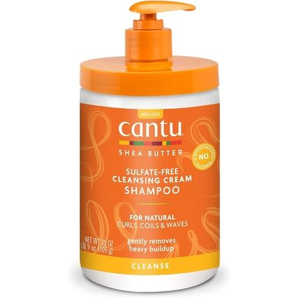 Cantu Cleansing Cream Shampoo 709G Salon Size Unscented