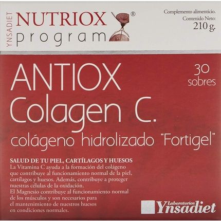 Ynsadiet Antiox Collagen And Hyaluronic Acid Fortigel Nutriox 30 Envelopes - Image 3