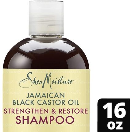 Shea Moisture Jamaican Black Castor Oil Strengthen And Restore Shampoo 482Ml - Image 3