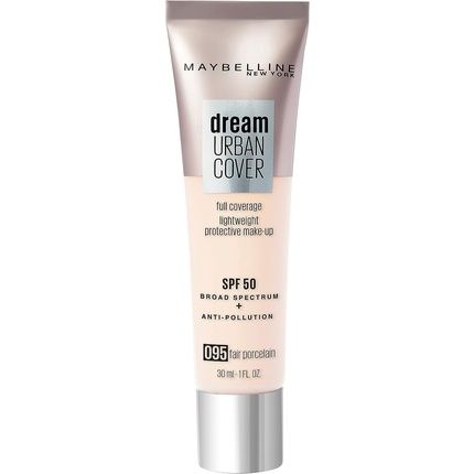 Maybelline Dream Urban Cover All-In-One Protective Makeup Spf 50 095 Fair Porcelain 30Ml