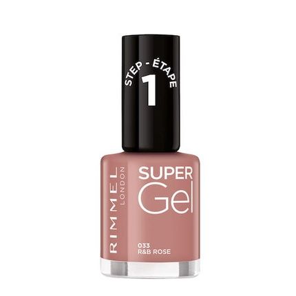 Rimmel Super Gel Nail Polish 033 R&B Rose 12Ml