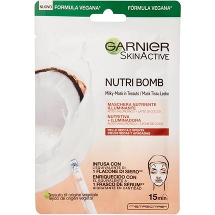 Skinactive Nutri Bomb Nourishing Illuminating Fabric Mask