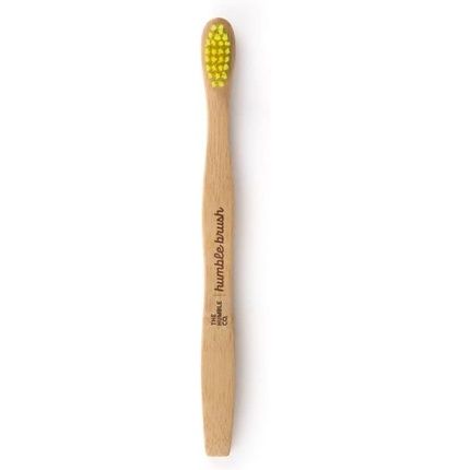 Humble Brush Kids Toothbrush Ultra Soft Bristle Yellow